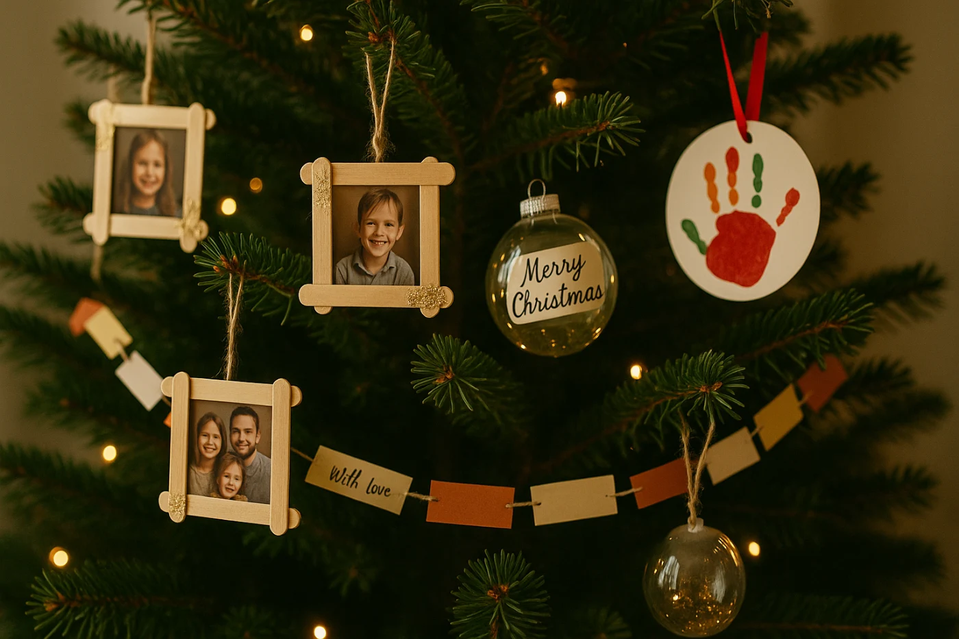 Et si votre sapin de Noël racontait VOTRE histoire ? 5 décos personnalisées qui font briller les yeux