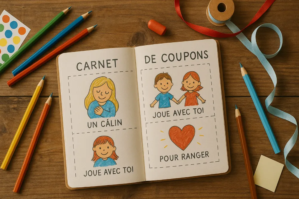 Le livre de coupons tendresse : des cadeaux qui durent toute l'année