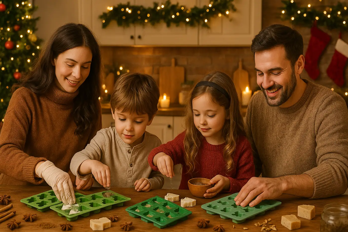 Quand Noël sent bon la lavande et le pain d’épices : fabriquez votre savon de Noël maison