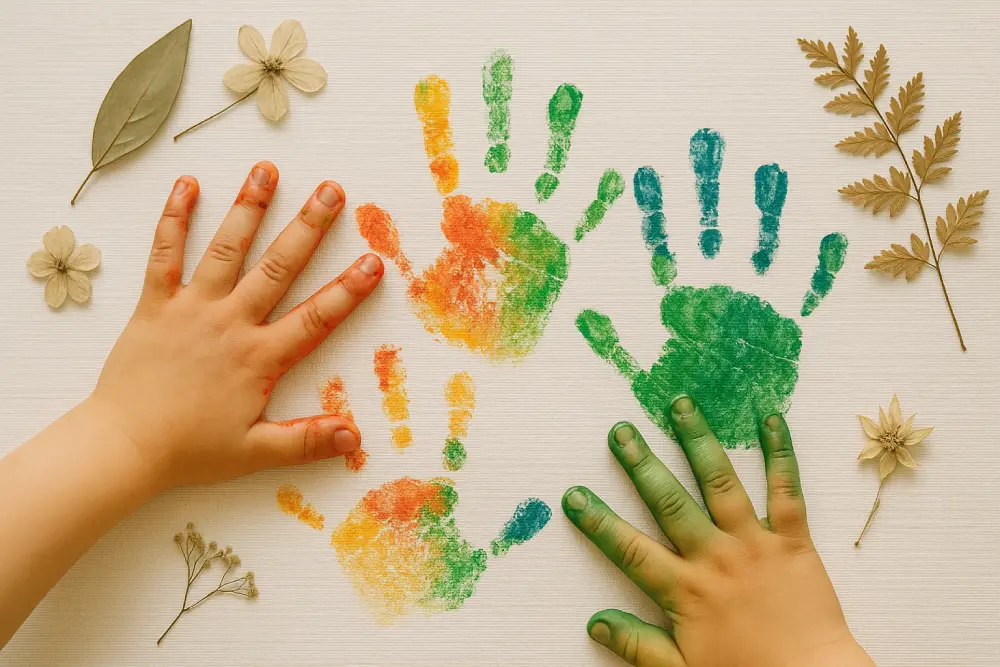 Votre tribu n'est pas très peinture ? Pas de panique, ce projet s'adapte à toutes les situations !